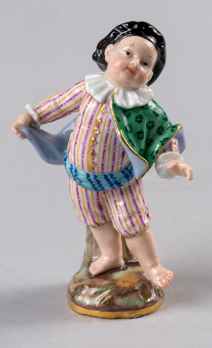 meissen, Bimbo in costume da Mezzettino, 1815-1924_galleria_verde