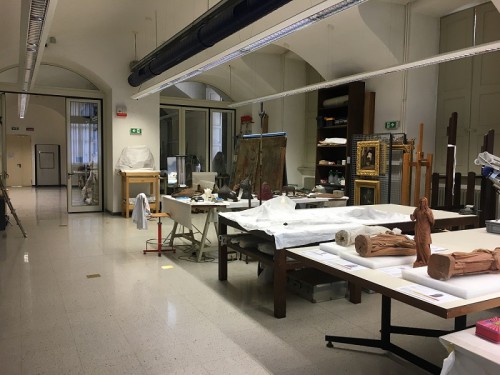 1_Laboratorio di restauro Palazzo Carignano