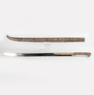 Yataghan, coltellaccio con fodero; Castello di Racconigi